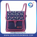 Hot sell 2 in 1 nylon ladies/women backpack single shoulder ladies handbag