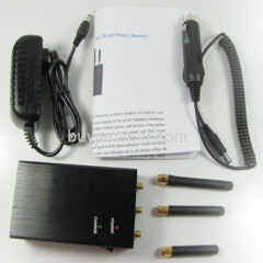 High Power Portable GPS and Mobile Phone Jammer(CDMA GSM DCS PCS )