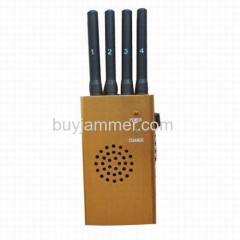 High Power Portable GPS and Cell Phone Jammer(CDMA GSM DCS PCS 3G)