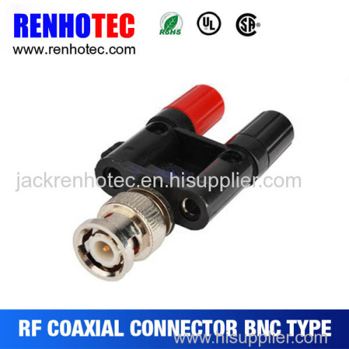 Super quality male bnc plug banana plug for audio