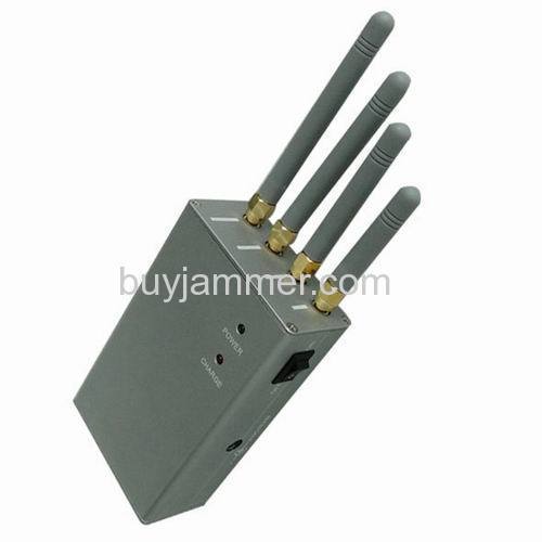 High Power Handheld Portable Cell Phone Jammer-Omnidirectional Antennas