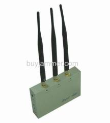 Cell Phone Jammer with Remote Control (CDMA GSM DCS and 3G)