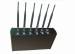 Adjustable High Power 6 Antenna WiFi GPS Cell Phone Jammer