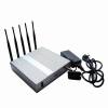 5 Band Cellphone WIFI signal Jammer with Remote Control+Omnidirectional Antennas