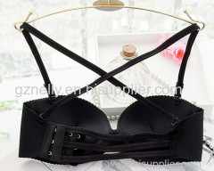 beauty back seamless bra set with panty ladies underwear woman sexy lingeries