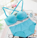 beauty back seamless bra set with panty ladies underwear woman sexy lingeries