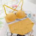 beauty back seamless bra set with panty ladies underwear woman sexy lingeries