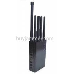 8 Antenna Handheld Jammers WiFi GPS VHF UHF Lojack and 3G Phone Signal Jammer