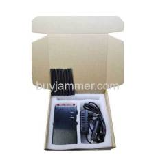 8 Antenna Handheld Jammers WiFi GPS VHF UHF Lojack and 3G Phone Signal Jammer