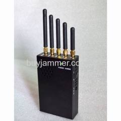 3W Handheld Phone Jammer & WiFI Jammer GPS Jammer with Cooling fan