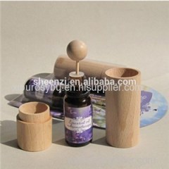 Aroma Reed Diffuser With Wood Container With Ball