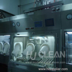 Clean room aseptic isolator