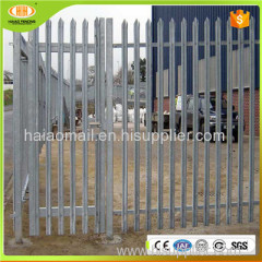 2016 Hot Sale Cheap High Security Steel Palisade Fencing Second Hand Palisade Fencing for Sale with