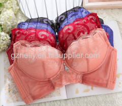 sexy lace bra adjustable chest beauty
