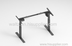 Electric Height adjustable sit stand desk single motor from manufacture