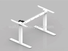 Electric height adjustable standing desk with single motor from manufacture