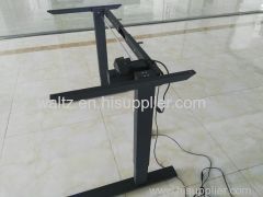 Electric height adjustable standing desk with single motor from manufacture
