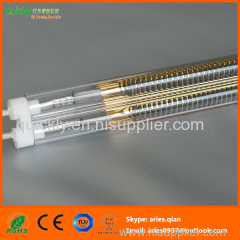 Medium wave quartz heating tube