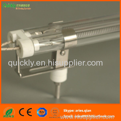 Quartz tube Medium wave IR emitter