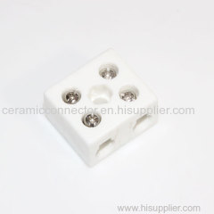 Five holes steatite connector parts4