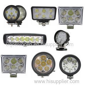 18w Epistar Chips Led Work Driving Light For Car Truck Offroad ATV UTV SUV Tractor Boat 4x4