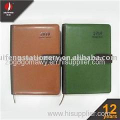 Top Quality Promotion Cheap Custom Pu Leather Notebook PU Leather Diary