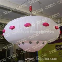 2m Hanging Inflatable UFO Spaceship With LED