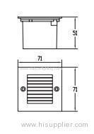 LED 1W Recessed lights/Step lights