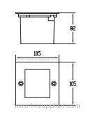 LED 2W Recessed lights/Step lights