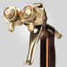 CNISOO Stainless Steel Dual Head Spray Gun for Chrome Nano Spraying