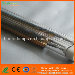 gold coated quartz infrared heating element