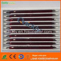 Clear tube Ruby infrared lamp