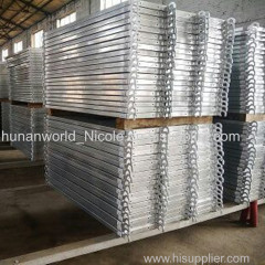 galvanized metal plank and catwalk of Q195 Q235 for scaffolding