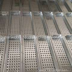Construction durable galvanized anti-slip factory price Scaffold planks/steel scaffold board/pine scaffold board