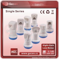 Hot sales DVB-S2 satellite dish Ku band universal single LNB