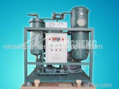 Turbine oil filtration machine