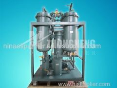 Turbine oil filtration machine