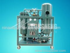 Turbine oil filtration machine