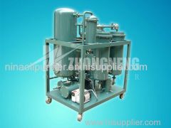 Turbine oil filtration machine