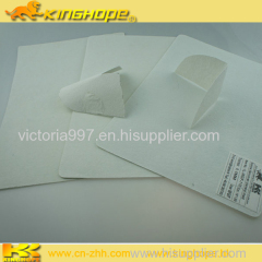 Nonwoven sheet shoe toe puff & back counter