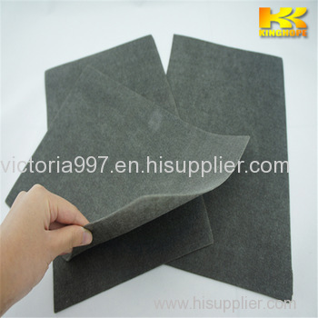 Nonwoven imitation leather for shoes