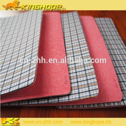 Nonwoven fiber insole board with eva with polyester fabric