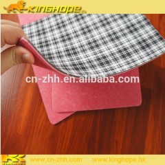 Nonwoven fiber insole board with eva with polyester fabric