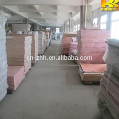 Nonwoven fiber insole board with eva with polyester fabric