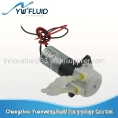 YW01-GDC12V peristaltic pump liquid filling machine china pump supplier