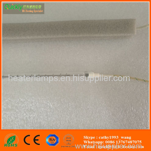 quartz tungsten heating element infrared lamps