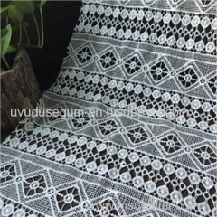 Geometric Pattern Chemical Lace