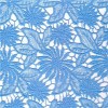 Fancy Blue Color Chemical Lace Fabric For Gament