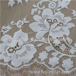 African Stretch Wrap Knitting Nylon Lace Fabric 150cm (E8039) for Women′s Dress