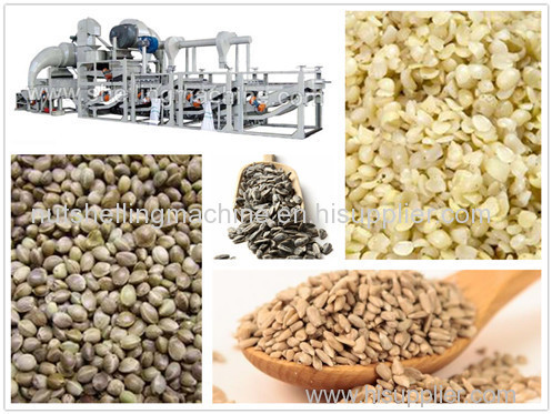 Hem.p Seeds Shelling Machine